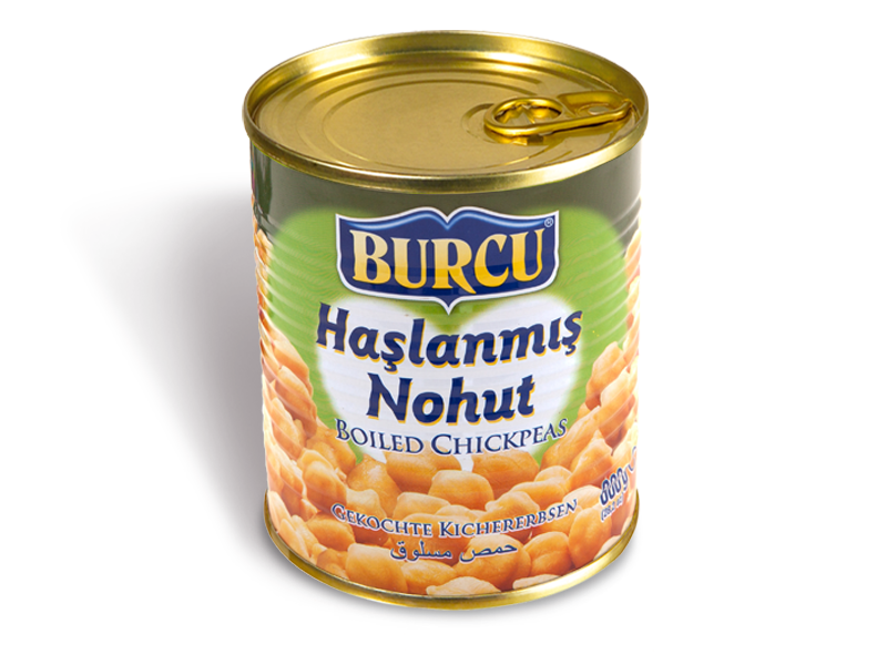 Burcu Boiled Chickpeas 800g