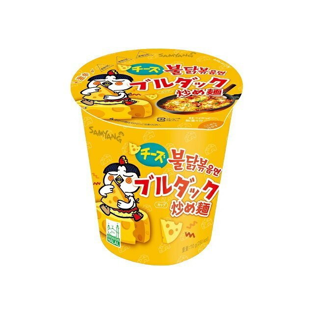 Cheese Bull Duck Fried Noodles Cup 80g