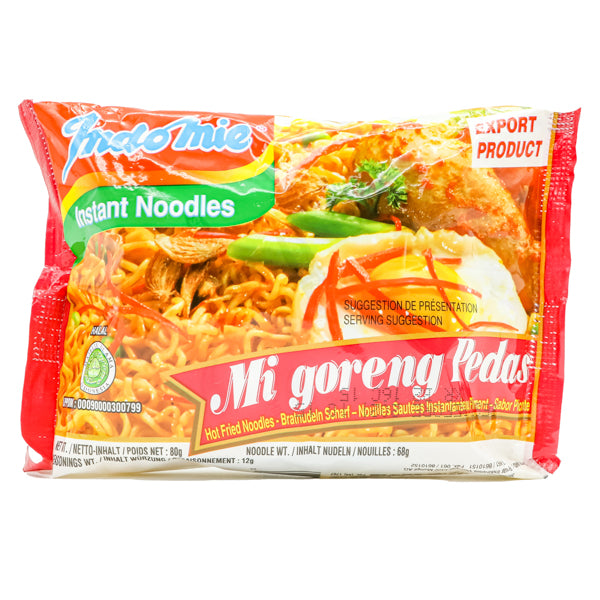 Instant Noodles Mi Goreng Pedas 80g